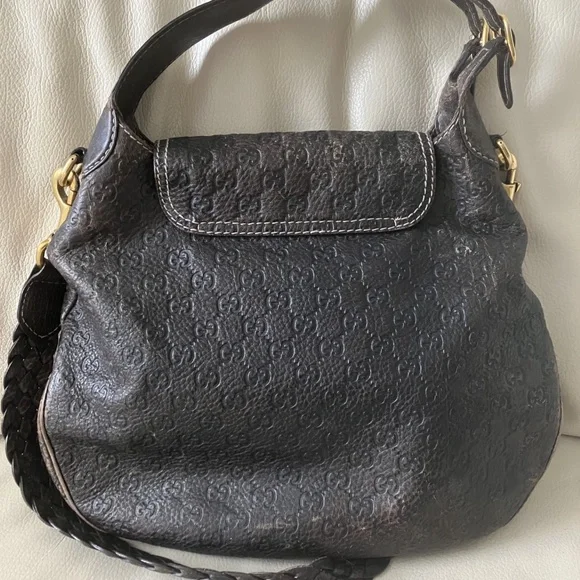 Gucci Pelham Hobo Crossbody Guccissima - Picture 2 of 9